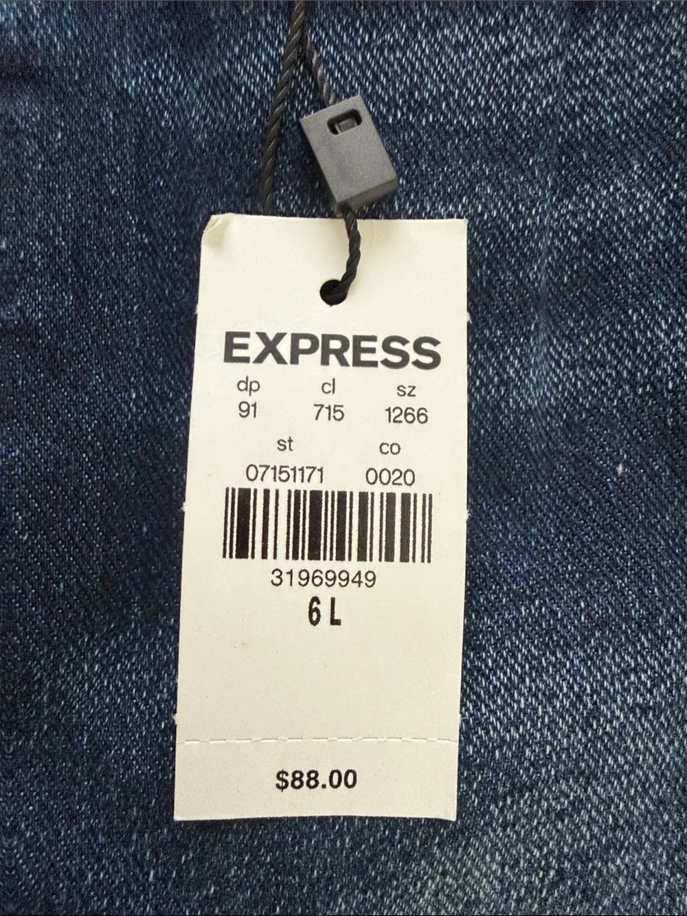Express Women's Indigo Skinny Jeans - Express - Picture 3 of 3